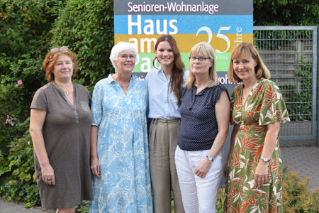 Bild zeigt Frau Marie Reich. Geschäftsführerin des Seniorenresidenz Haus am Park in Haan